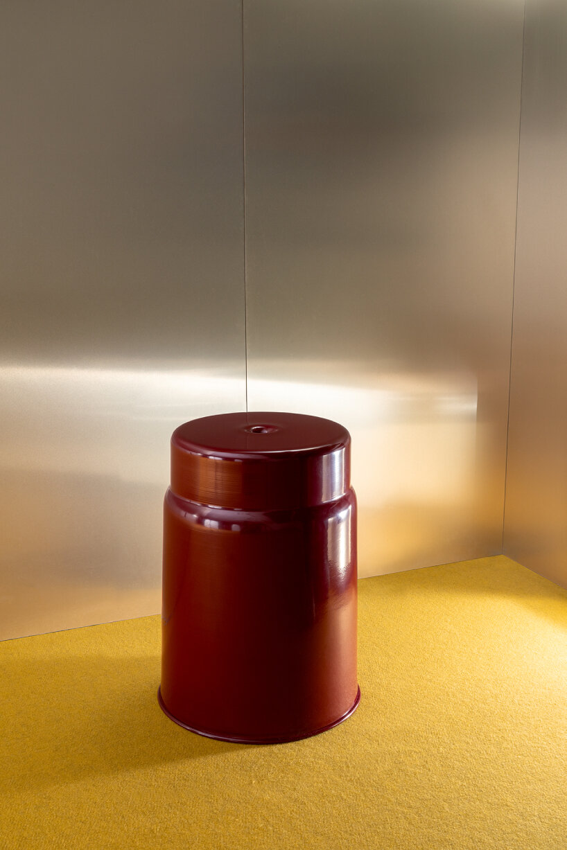 Gio Tirotto's Ettore chairs recall the shape of beer pong cups