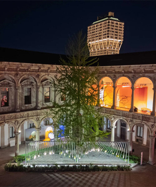 BIG's interactive water installation reveals power of roca connect at milan design week 2025