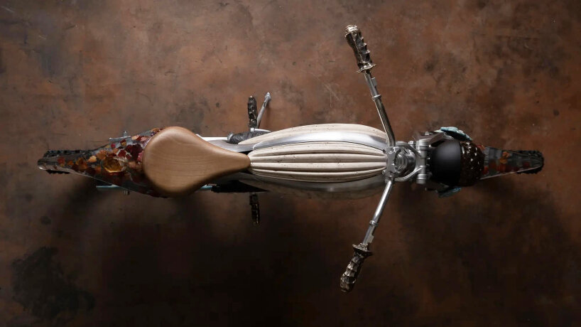 royal enfield art motorbike