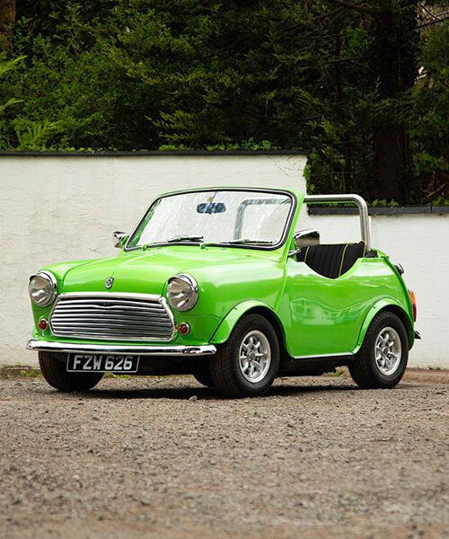 the 1978 leyland MINI shorty is a playful study in automotive form