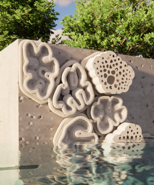 3D printed coral reefs in miami fight climate change using microenvironments on seawalls