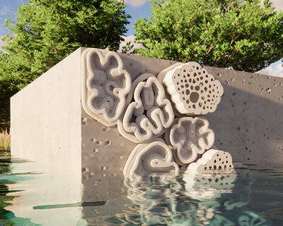 3D printed coral reefs in miami fight climate change using microenvironments on seawalls