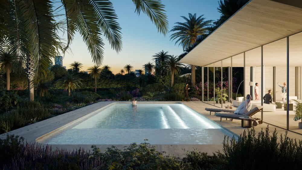 BIG weaves green parks through island-like neighborhoods for upcoming masterplan in dubai