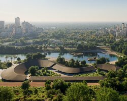 BIG weaves green parks through island-like neighborhoods for upcoming masterplan in dubai