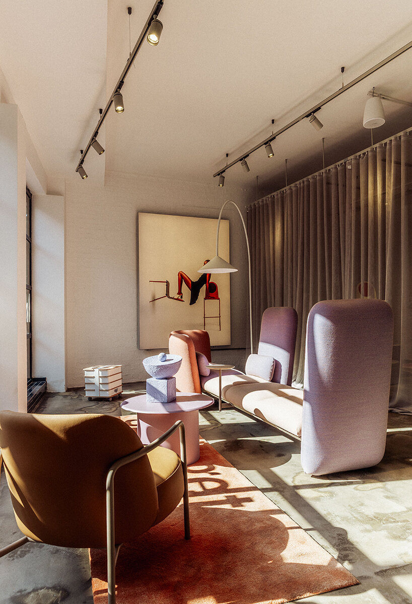 seating furniture pod and metric lead B&T’s evolution with new showroom in clerkenwell