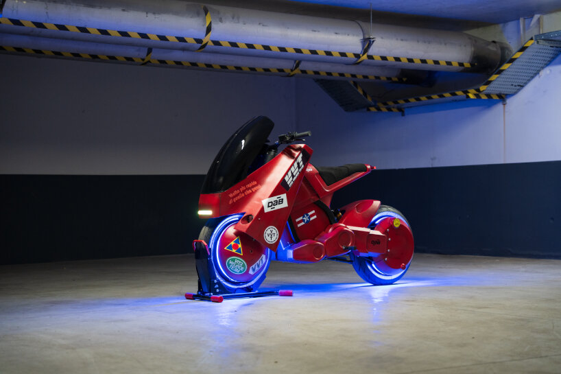 3D printed electric motorcycle