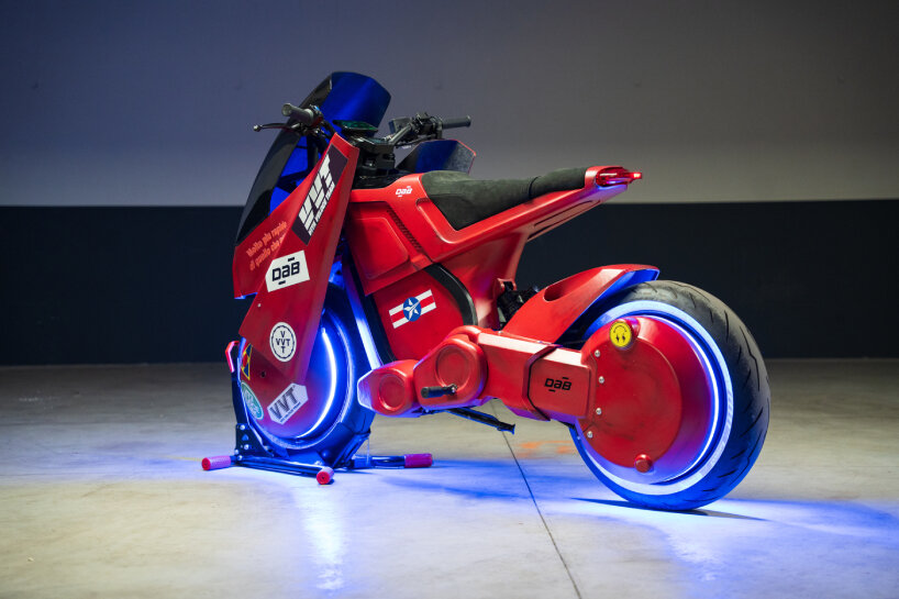 3D printed electric motorcycle