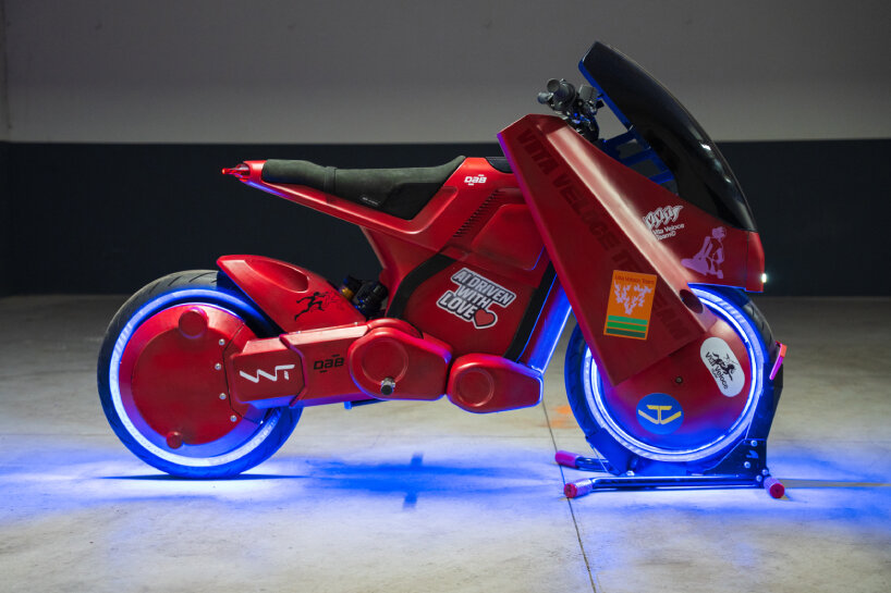 3D printed electric motorcycle