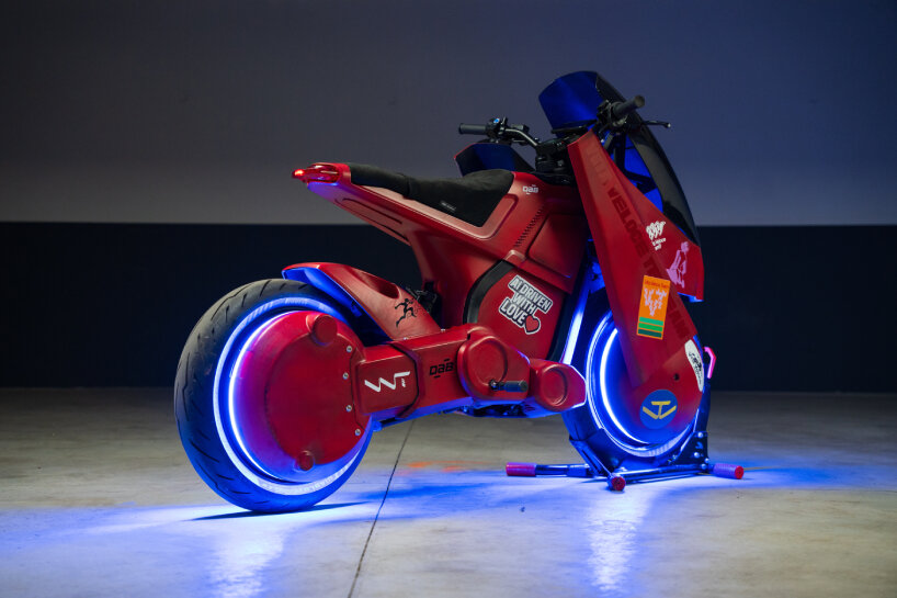 3D printed electric motorcycle
