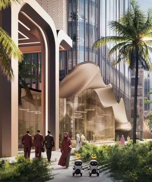 HWKN's commercial masterplan in sharjah is the UAE's first AI-planned district