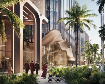HWKN's commercial masterplan in sharjah is the UAE's first AI-planned district