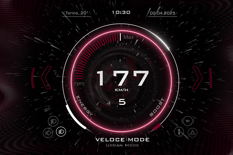 IED torino students shift education gear into gen Z design with concept car rapida