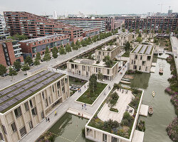 in rotterdam, MAST's floating spoorweghaven district will be the 'largest in europe'