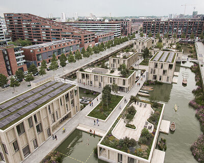 in rotterdam, MAST's floating spoorweghaven district will be the 'largest in europe'