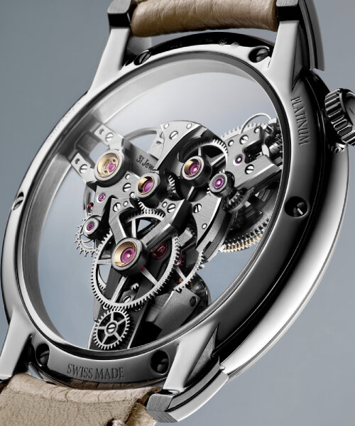 MB&F sculpts amphitheater and floating dial inside the transparent watch SP one