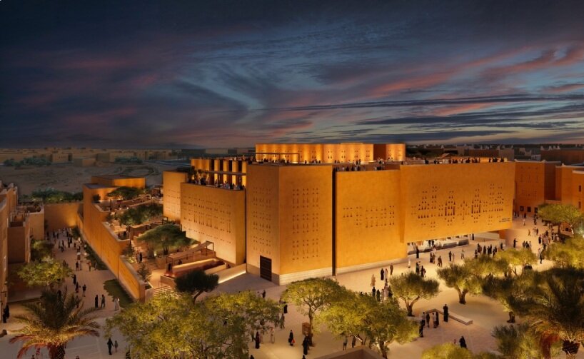 zaha hadid architects’ first adobe project, asaan museum, breaks ground in riyadh