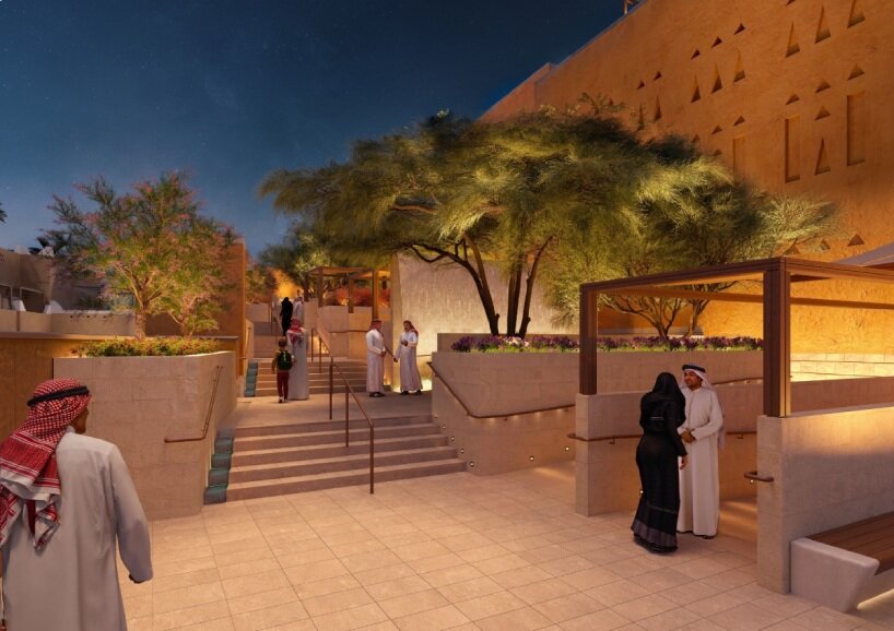 zaha hadid architects’ first adobe project, asaan museum, breaks ground in riyadh