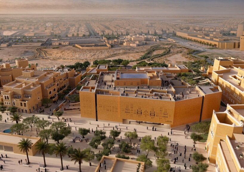 zaha hadid architects’ first adobe project, asaan museum, breaks ground in riyadh