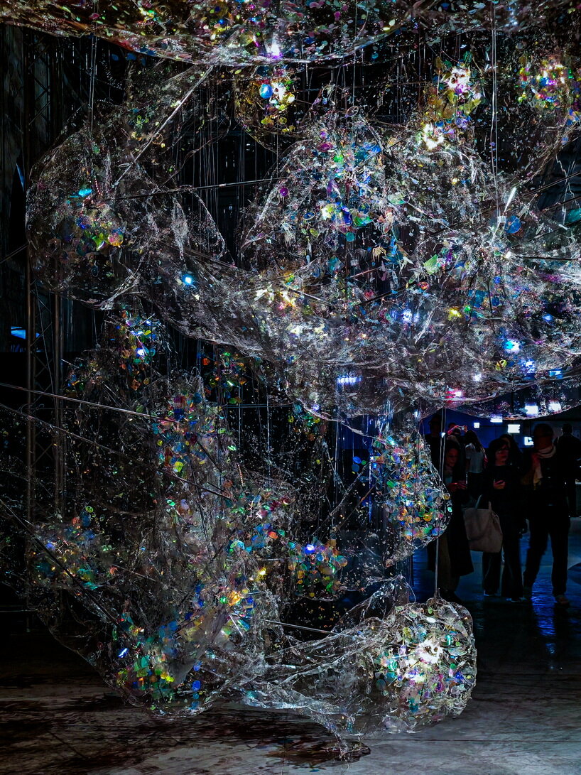 atelier alter crafts glowing nebula of civilizational stardust for the venice biennale 2025