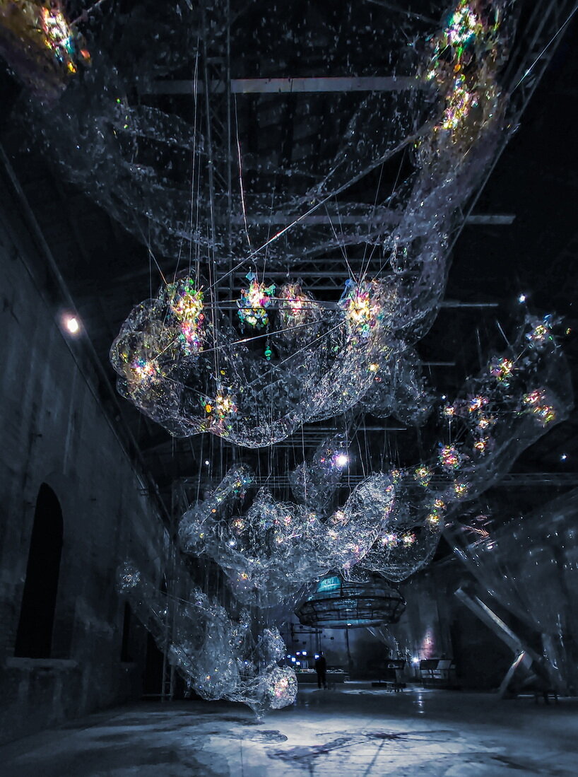 atelier alter crafts glowing nebula of civilizational stardust for the venice biennale 2025