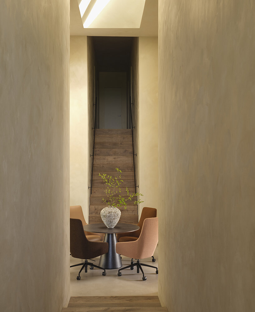 boss design dresses uma chair in bio-based foam refining carbon-free sculptural elegance