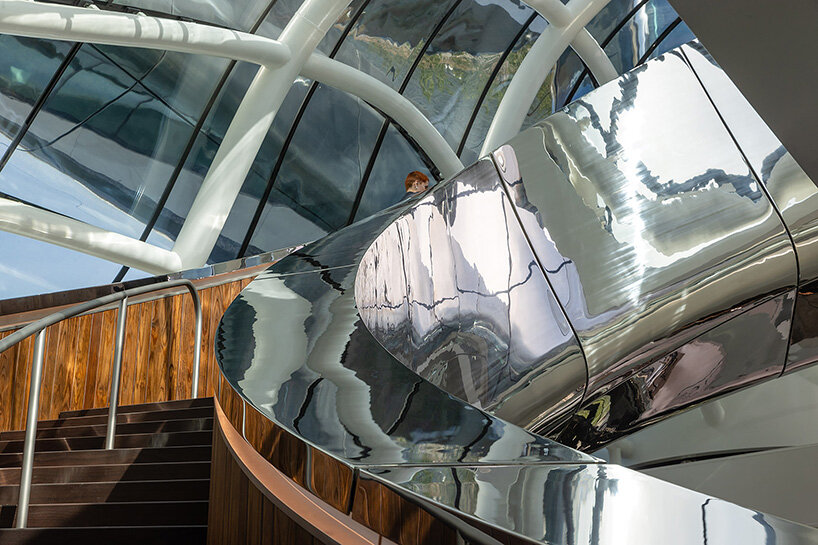 a closer look at MAD's steel tornado at the fenix museum through the lens of danica o. kus