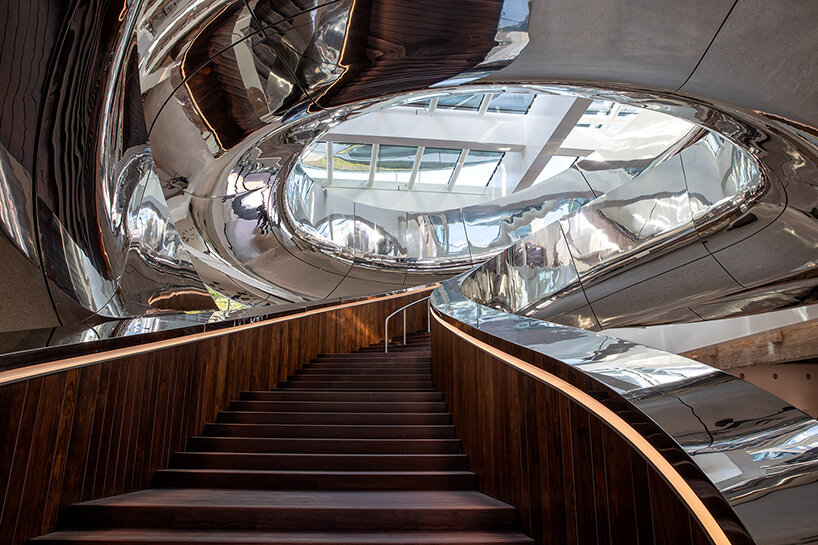 a closer look at MAD's steel tornado at the fenix museum through the lens of danica o. kus