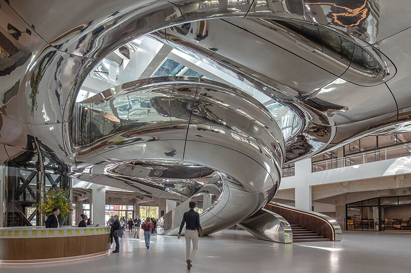a closer look at MAD's steel tornado at the fenix museum through the lens of danica o. kus