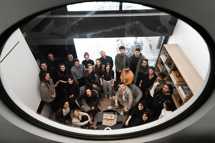 designboom steps inside aristides dallas architects' athens studio, where context shapes form