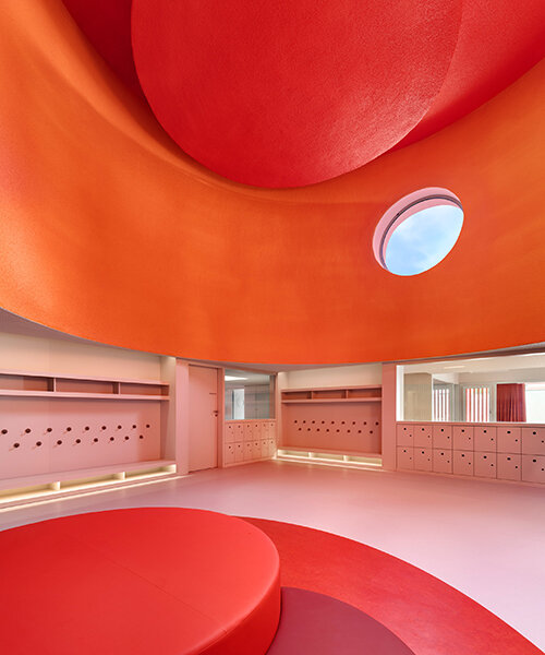 dominique coulon & associés shapes colorful crèche for children in illzach, france