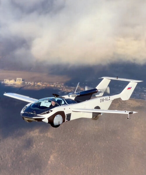 flying supercar for everyone: klein vision unveils prototype of aircar for mass production
