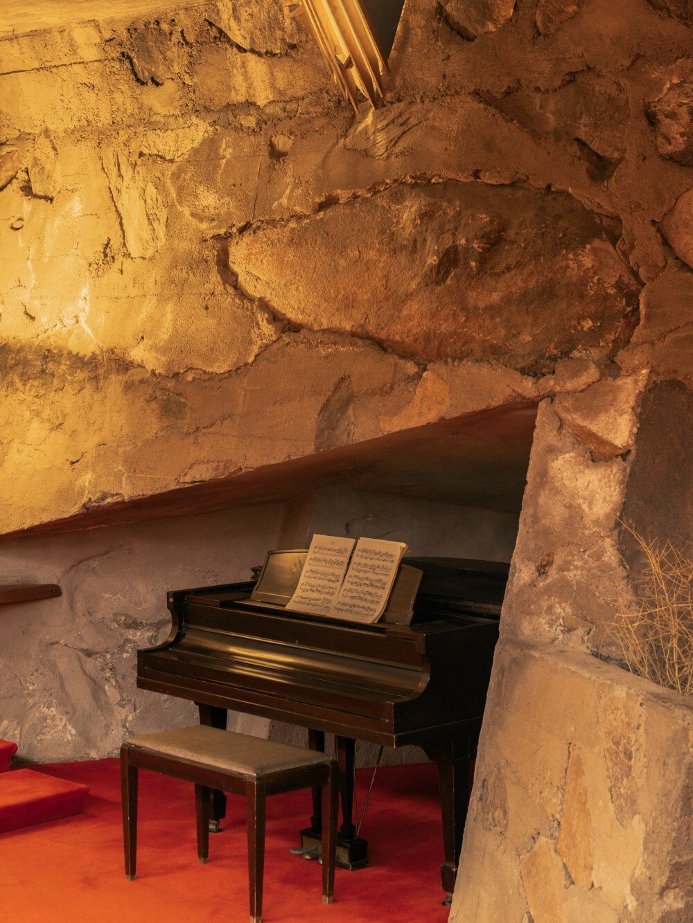 Franck Bohbot Capture Tallesin Barat oleh Frank Lloyd Wright di Gurun Arizona