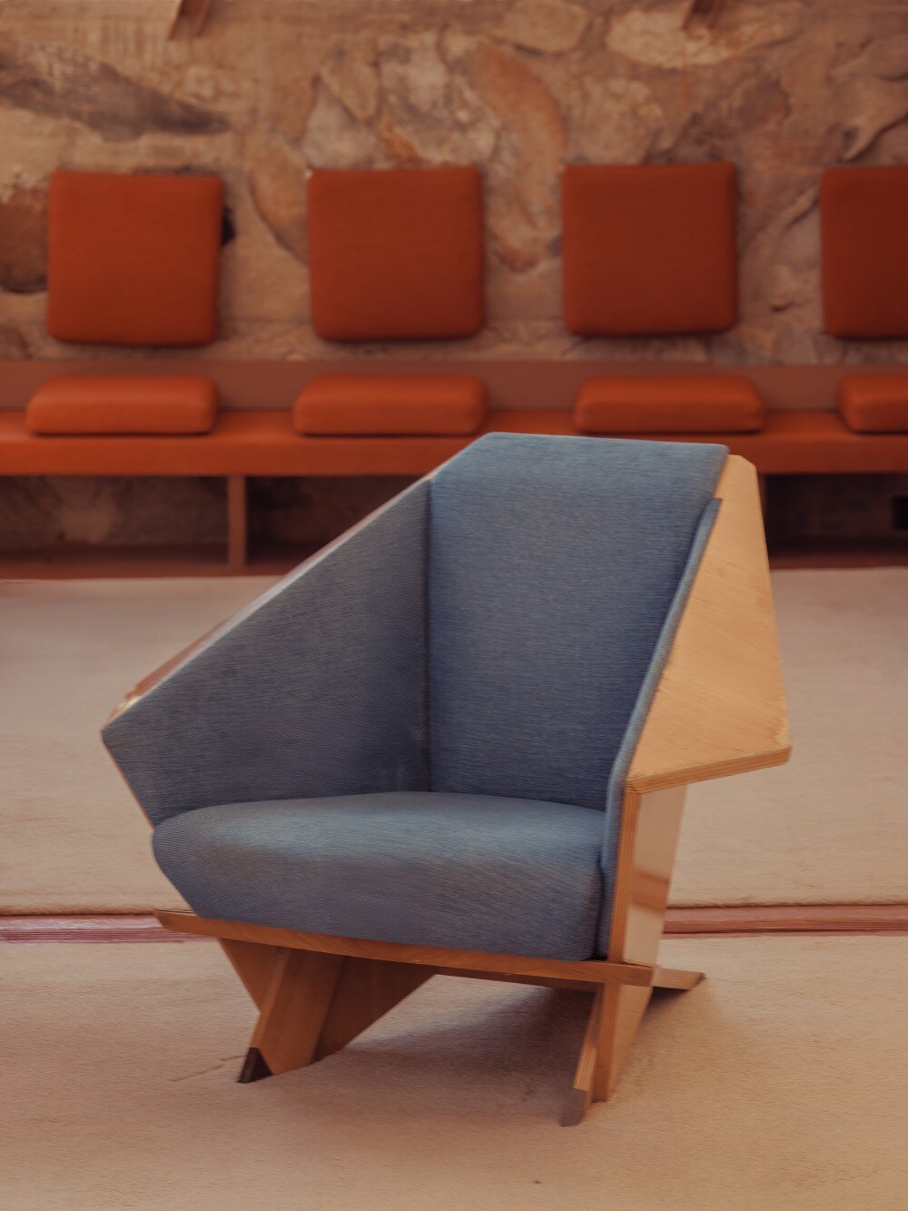 Franck Bohbot Capture Tallesin Barat oleh Frank Lloyd Wright di Gurun Arizona