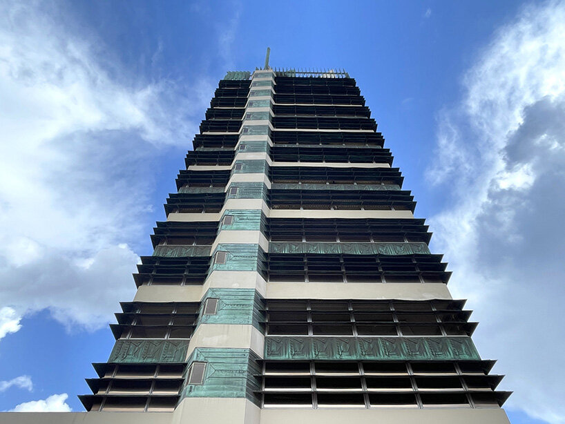frank lloyd wright's only realized skyscraper, price tower in oklahoma, is sold to new owners
