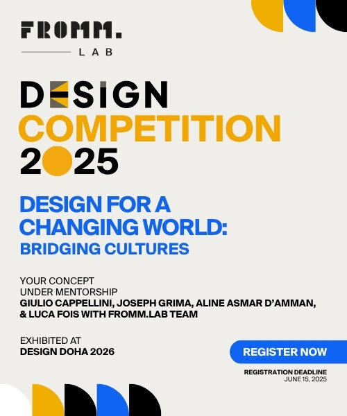 FROMM.Lab calls on designers to reimagine arab heritage for international competition