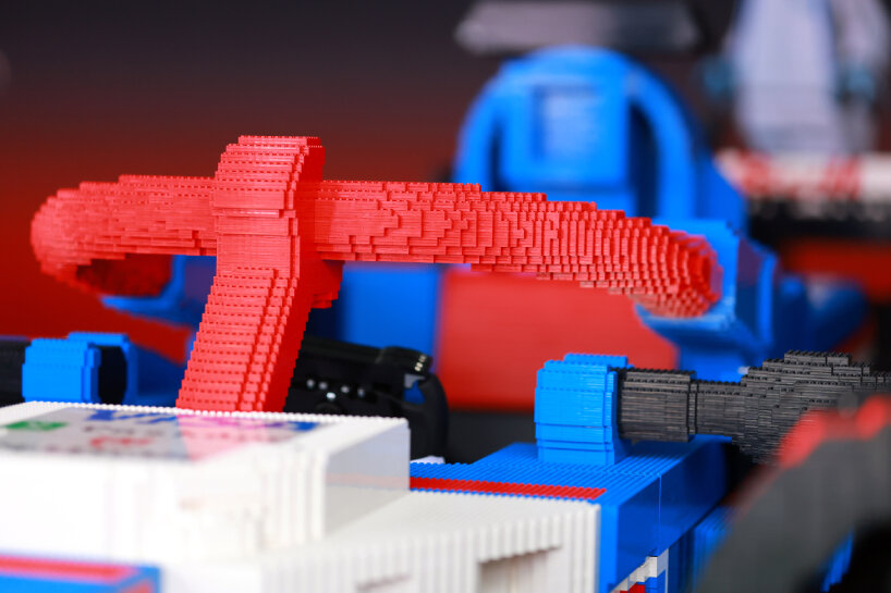 detailed view of the blocks