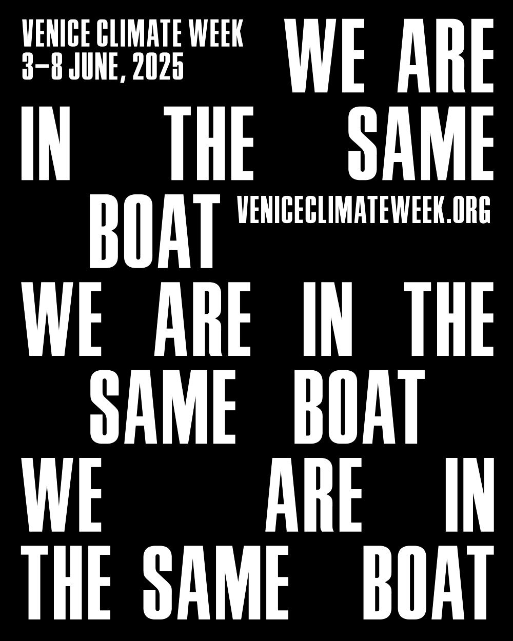 inaugural venice climate week to spotlight global sustainability and climate solutions