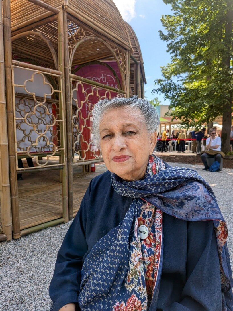 'it's very welcoming': yasmeen lari on her bamboo pavilion for qatar at venice biennale