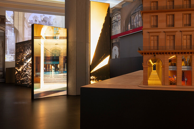 Desain Cartier baru Jean Nouvel dari Jean Nouvel terlihat selama Venice Architecture Biennale