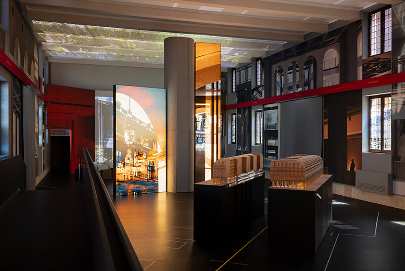 Desain Cartier baru Jean Nouvel dari Jean Nouvel terlihat selama Venice Architecture Biennale