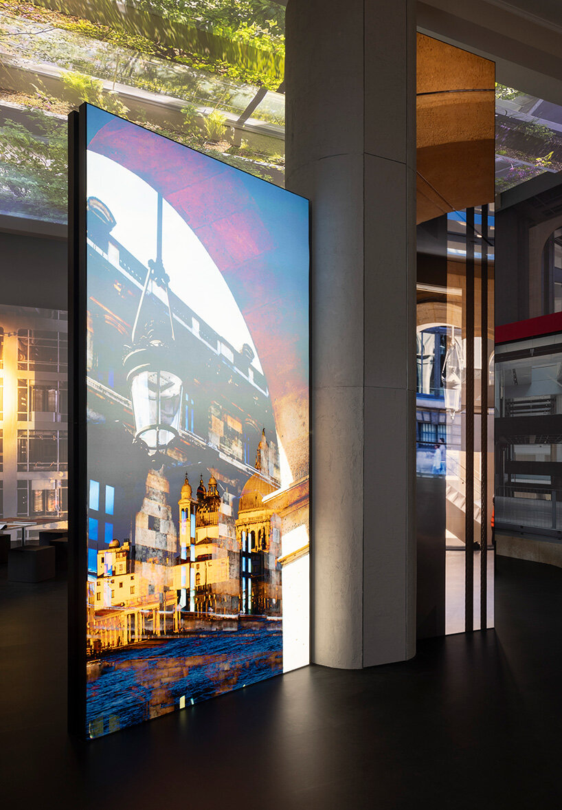 Desain Cartier baru Jean Nouvel dari Jean Nouvel terlihat selama Venice Architecture Biennale