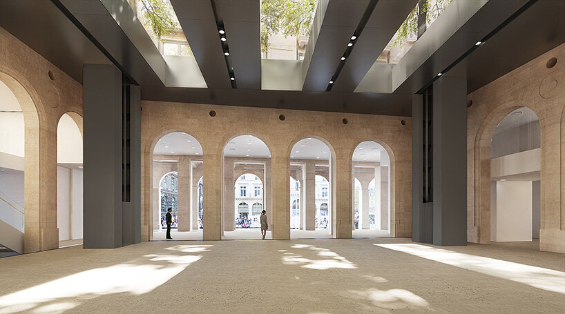 Desain Cartier baru Jean Nouvel dari Jean Nouvel terlihat selama Venice Architecture Biennale