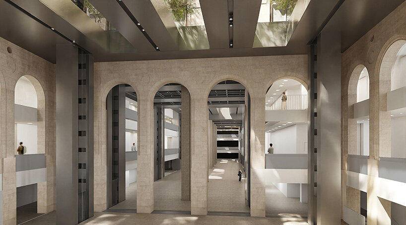 Desain Cartier baru Jean Nouvel dari Jean Nouvel terlihat selama Venice Architecture Biennale