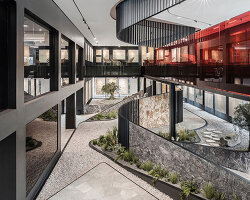 KAAF designs akrolithos' new headquarters and showroom in greece