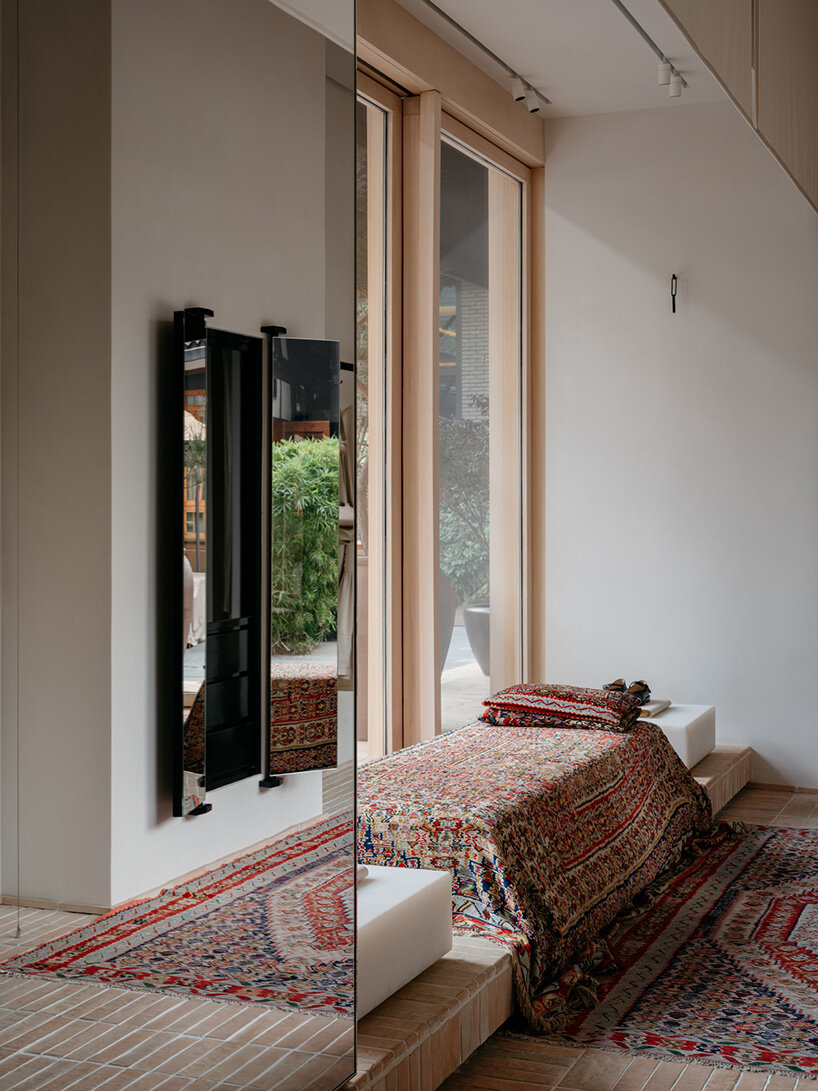 lemaire's first boutique in china by F.O.G. architecture fuses tranquility with cultural heritage