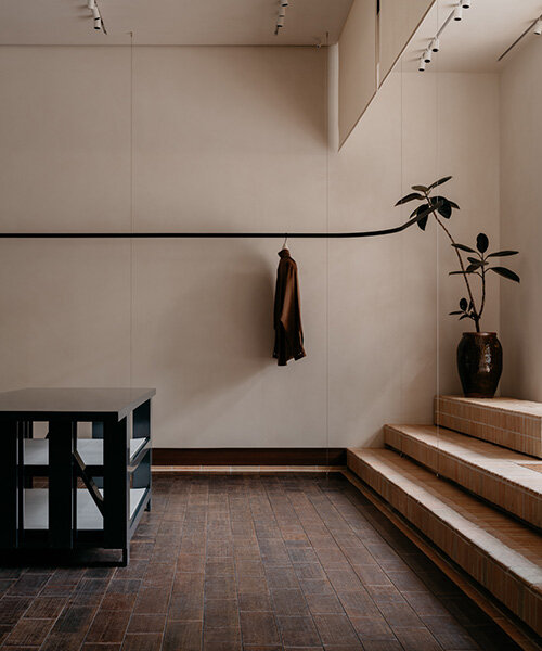 lemaire's first boutique in china by F.O.G. architecture fuses tranquility with cultural heritage