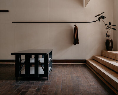 lemaire's first boutique in china by F.O.G. architecture fuses tranquility with cultural heritage