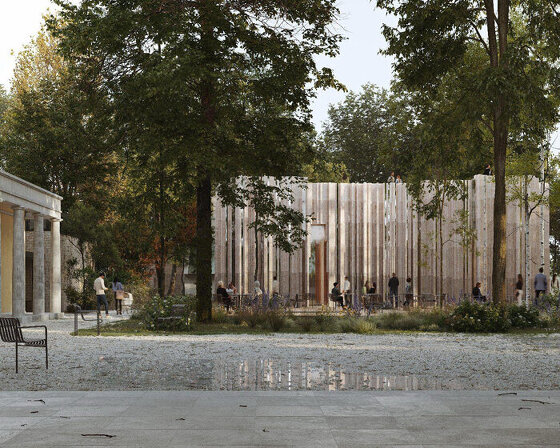 qatar unveils first visual of lina ghotmeh's permanent national pavilion at venice biennale