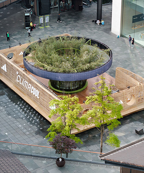 line+ crafts circular live bamboo teahouse responding to chengdu's urban climate