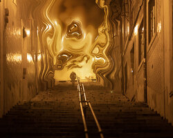 lisbon at night: sibusiso bheka photographs the city’s landscape and streets after dark